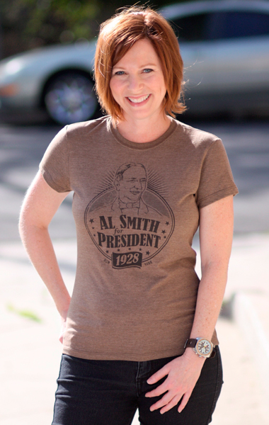 Al Smith for President 1928 T-Shirt - Womens