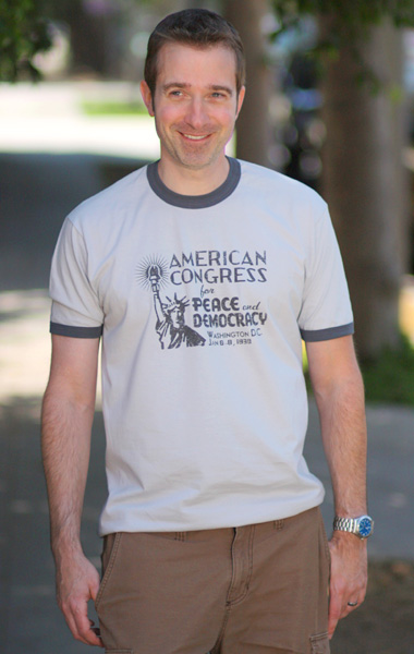 American League for Peace and Democracy T-Shirt - Unisex